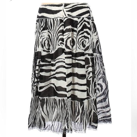 Per Se Midi Skirt sz 8 - Picture 2 of 5